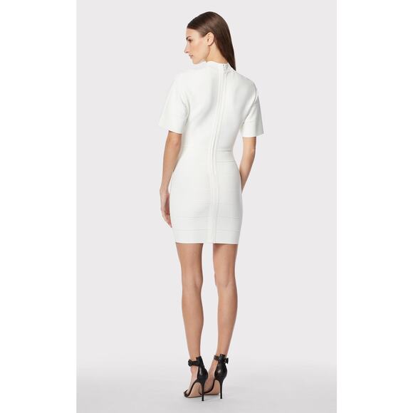 Herve Lenger Paris ivory ICON CUT OUT DRESS size small - Picture 2 of 13